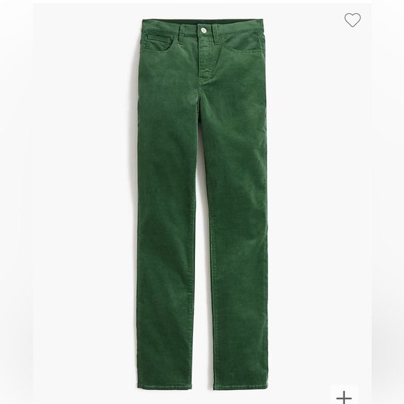 J. Crew Corduroy full-length essential straight pant - Picture 4 of 4